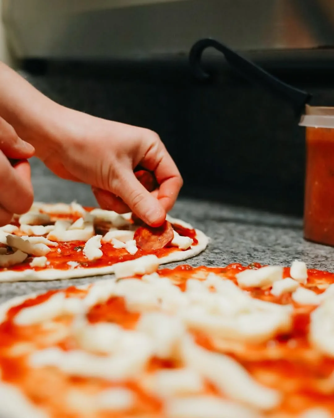 Pizza Marinara — food