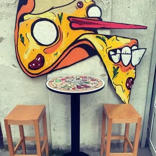 SLICE pizza — food