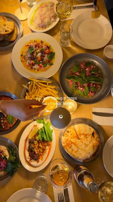 Tempo V39 — food